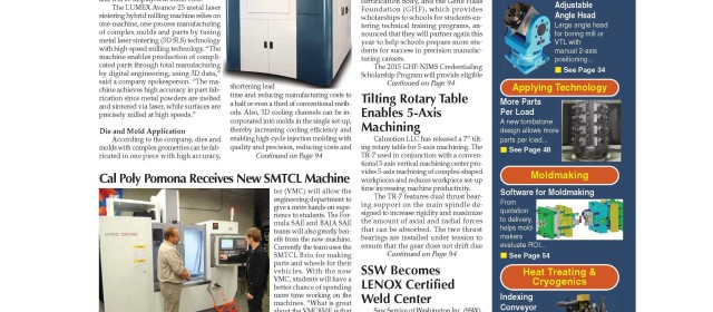 Manufacturing News Features Senvol Database