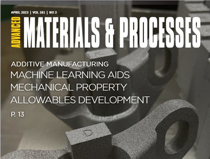 Senvol Journal Article Published as Cover Story in Advanced Materials & Processes Magazine